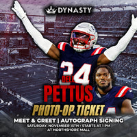 Dell Pettus New England Patriots Experience Tickets