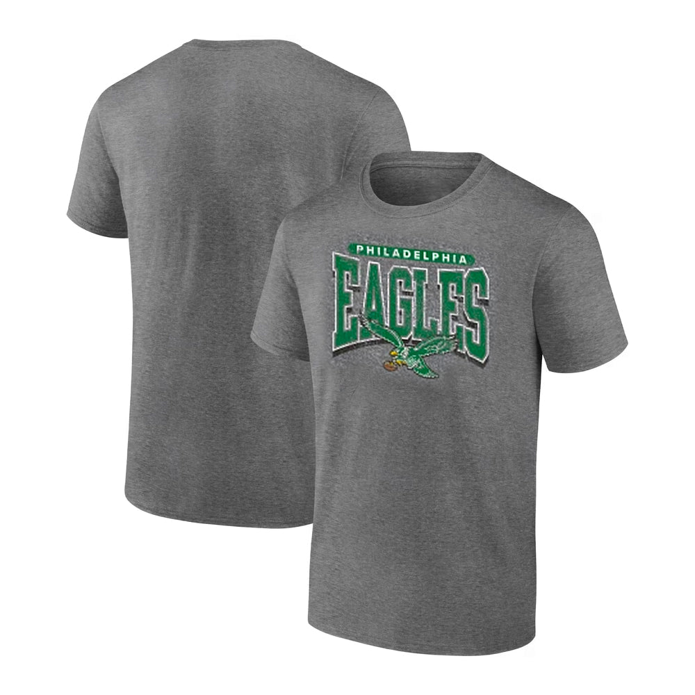 Philadelphia Eagles Throwback Heritage Warped Block T-Shirt