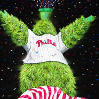 Phillie Phanatic "PARTY ON BROAD"