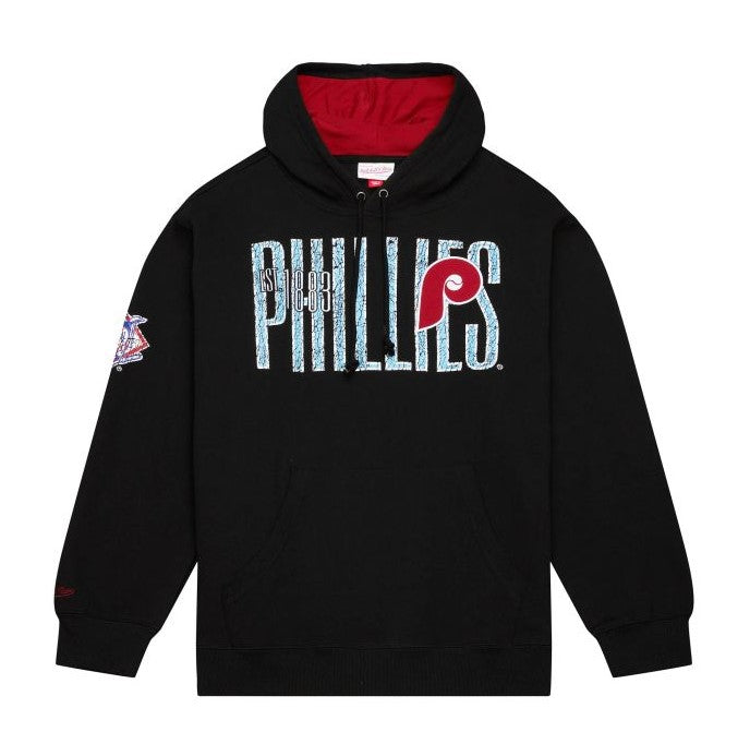 Philadelphia Phillies Mitchell & Ness Throwback OG Fleece 2.0 Hoodie