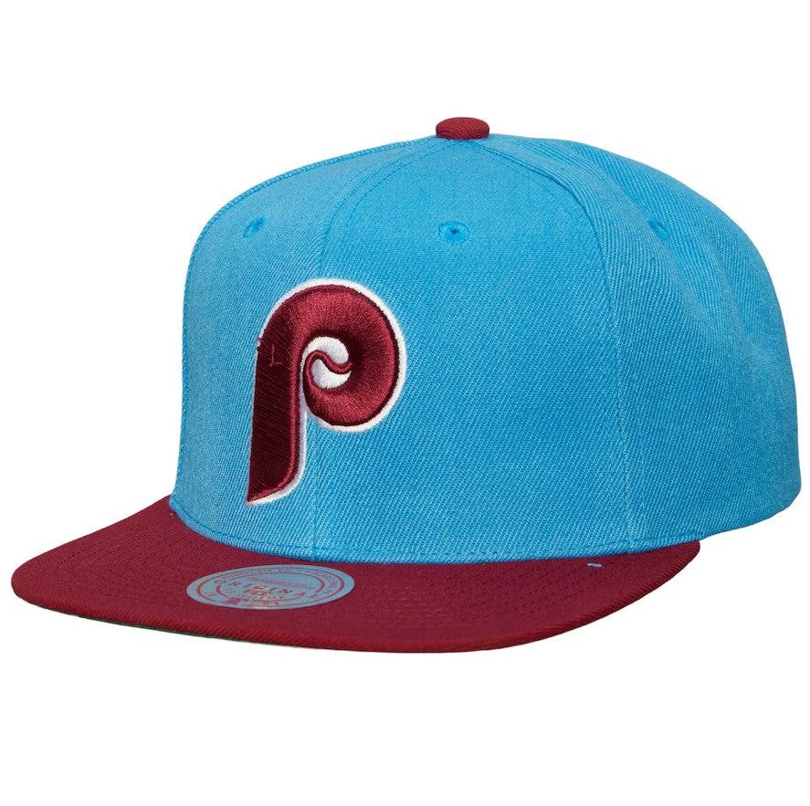 Philadelphia Phillies Mitchell & Ness Cooperstown Collection Evergreen Throwback Snapback Hat