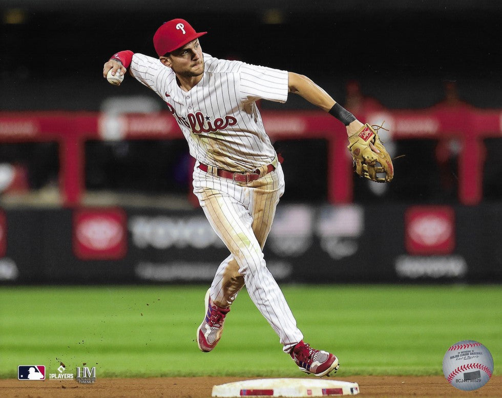 Trea Turner in Action Philadelphia Phillies 8" x 10" Baseball Photo