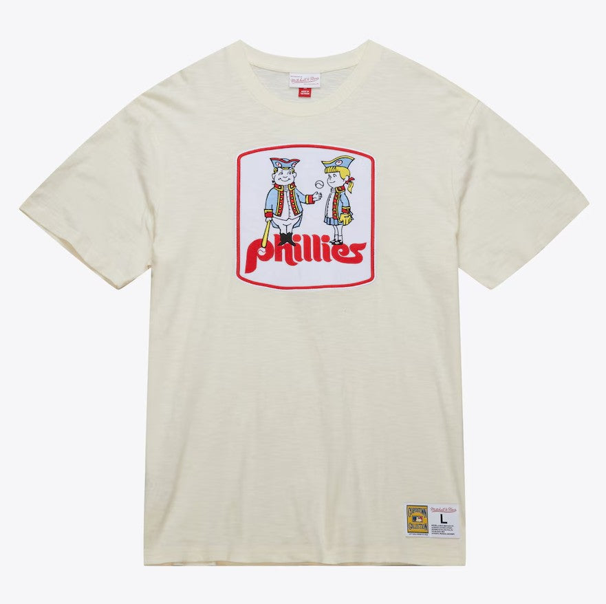 Philadelphia Phillies Mitchell & Ness Heritage Vintage Slub T-Shirt