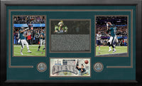Philadelphia Eagles Super Bowl LII Champions Framed Football Collage