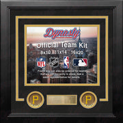 Pittsburgh Pirates Custom MLB Baseball 16x20 Picture Frame Kit (Multiple Colors) - Dynasty Sports & Framing 