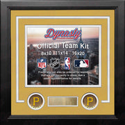 Pittsburgh Pirates Custom MLB Baseball 16x20 Picture Frame Kit (Multiple Colors) - Dynasty Sports & Framing 