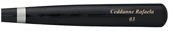 Ceddanne Rafaela Boston Red Sox Black Rawlings Baseball Pro Bat