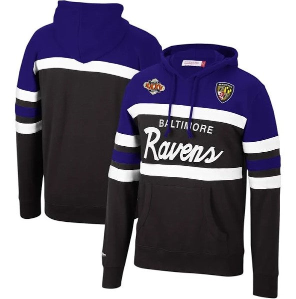 Baltimore Ravens Mitchell & Ness Head Coach Hoodie