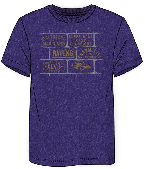 Baltimore Ravens Hometown Football T-Shirt