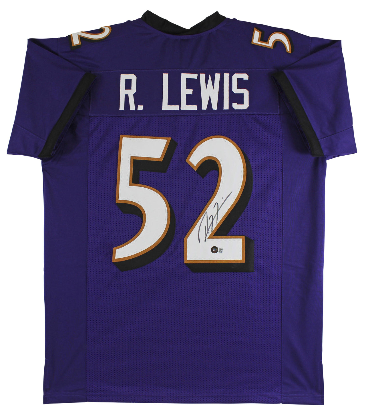 Ray Lewis Baltimore Ravens Autographed Football Jersey