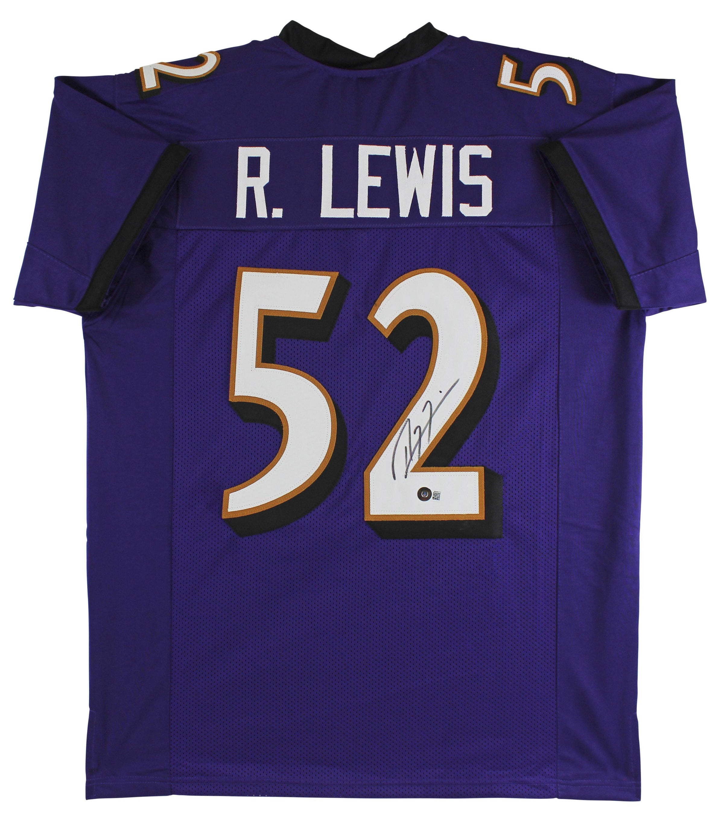 Ray Lewis Baltimore Ravens Autographed Football Jersey