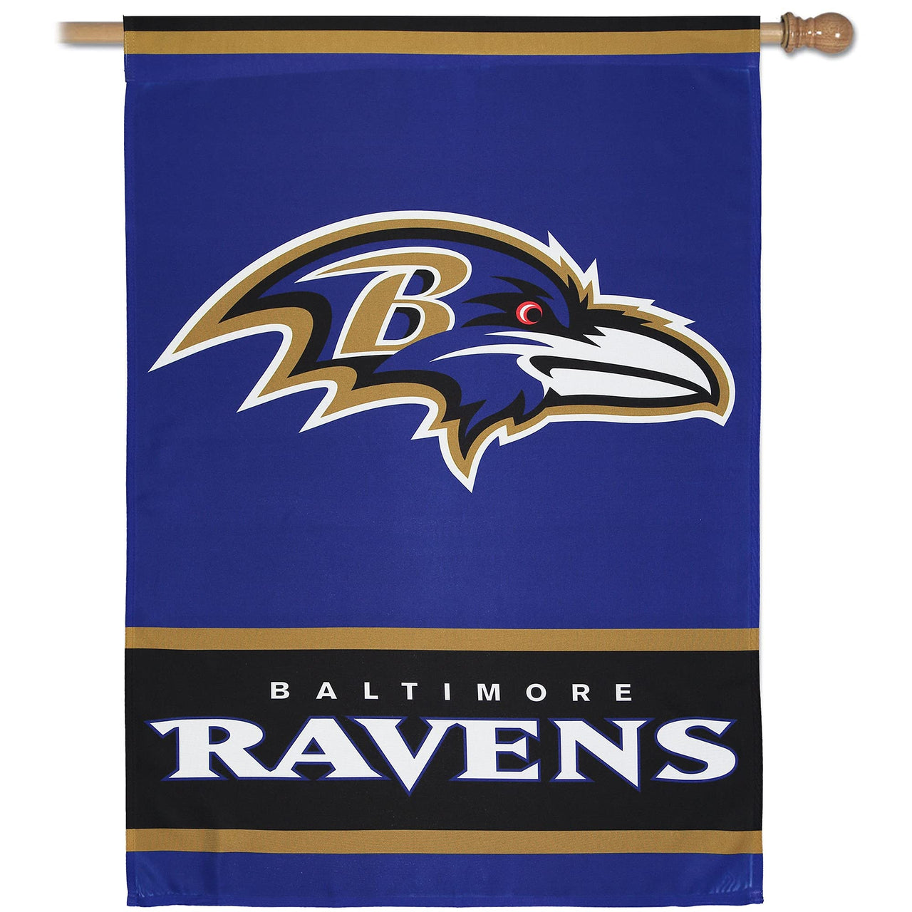 Baltimore Ravens 27" x 37" Vertical Flag