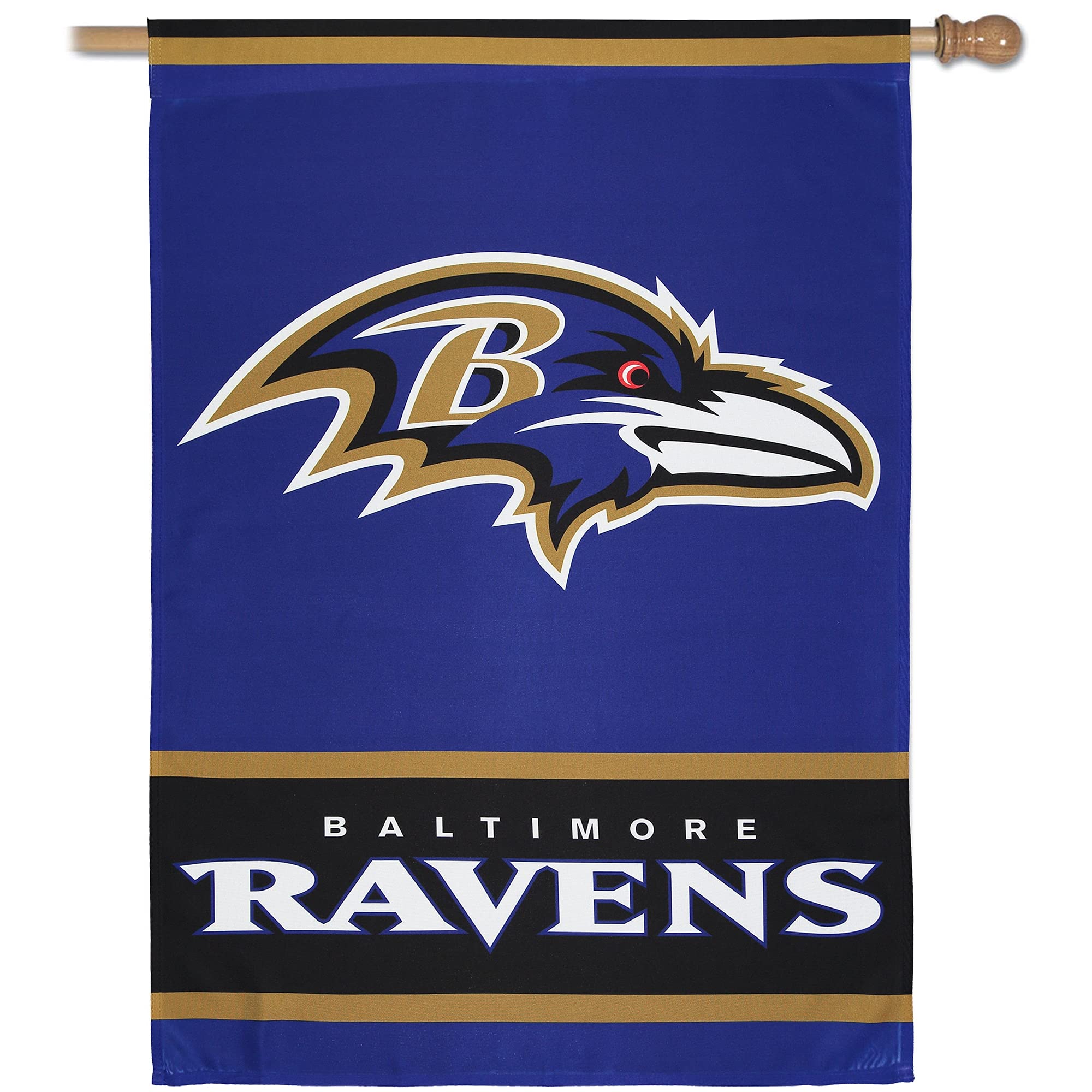 Baltimore Ravens 27" x 37" Vertical Flag