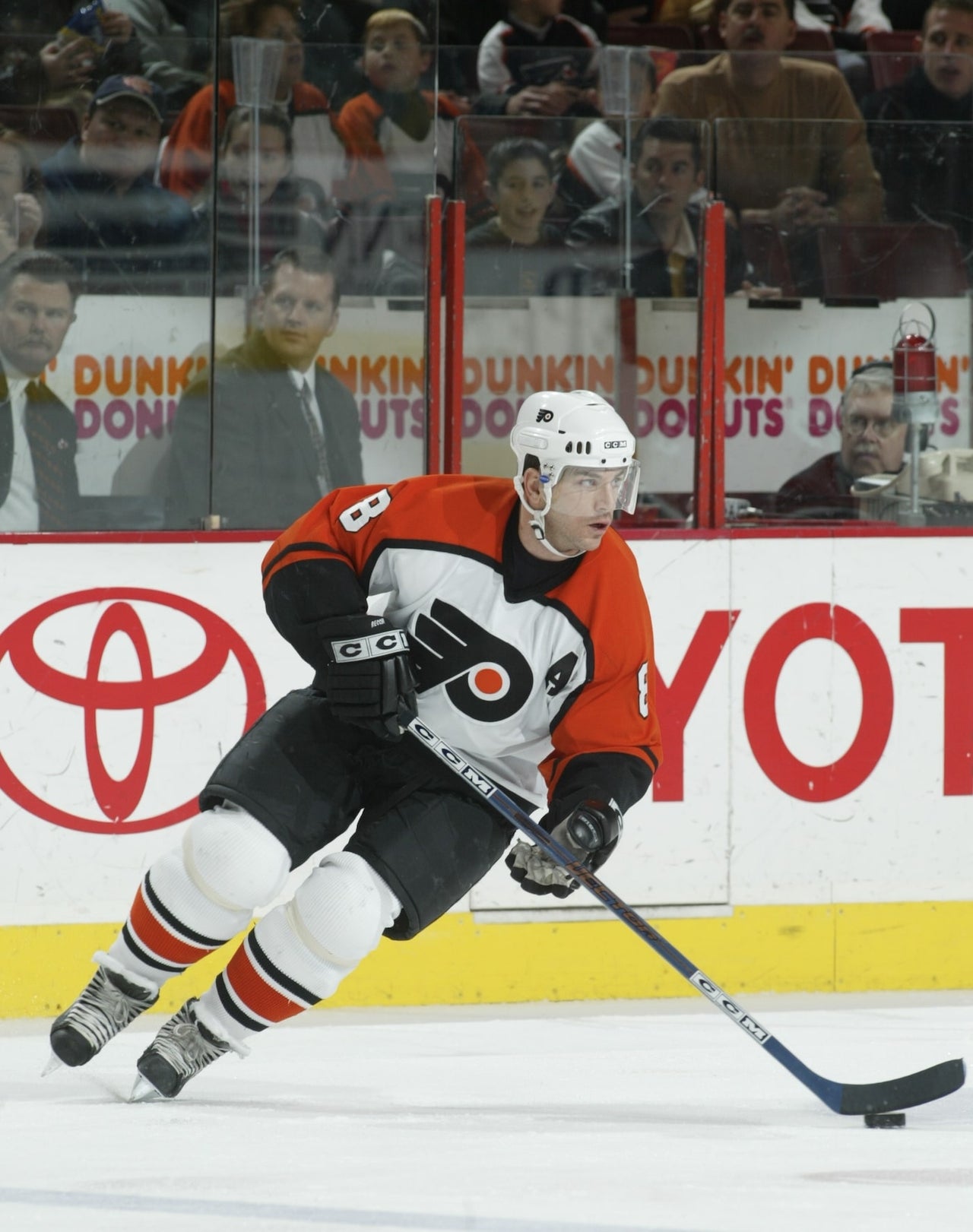 Mark Recchi in Action Philadelphia Flyers Hockey Photo