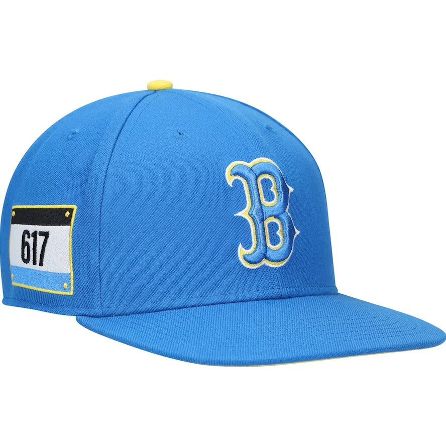 Boston Red Sox '47 2021 City Connect Captain Snapback Hat - Blue