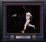 Ceddanne Rafaela Sky Point Boston Red Sox Autographed 16" x 20" Framed Baseball Photo - Dynasty Sports & Framing 