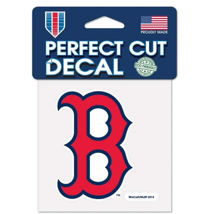 Boston Red Sox 4" x 4" Decal (B Logo)