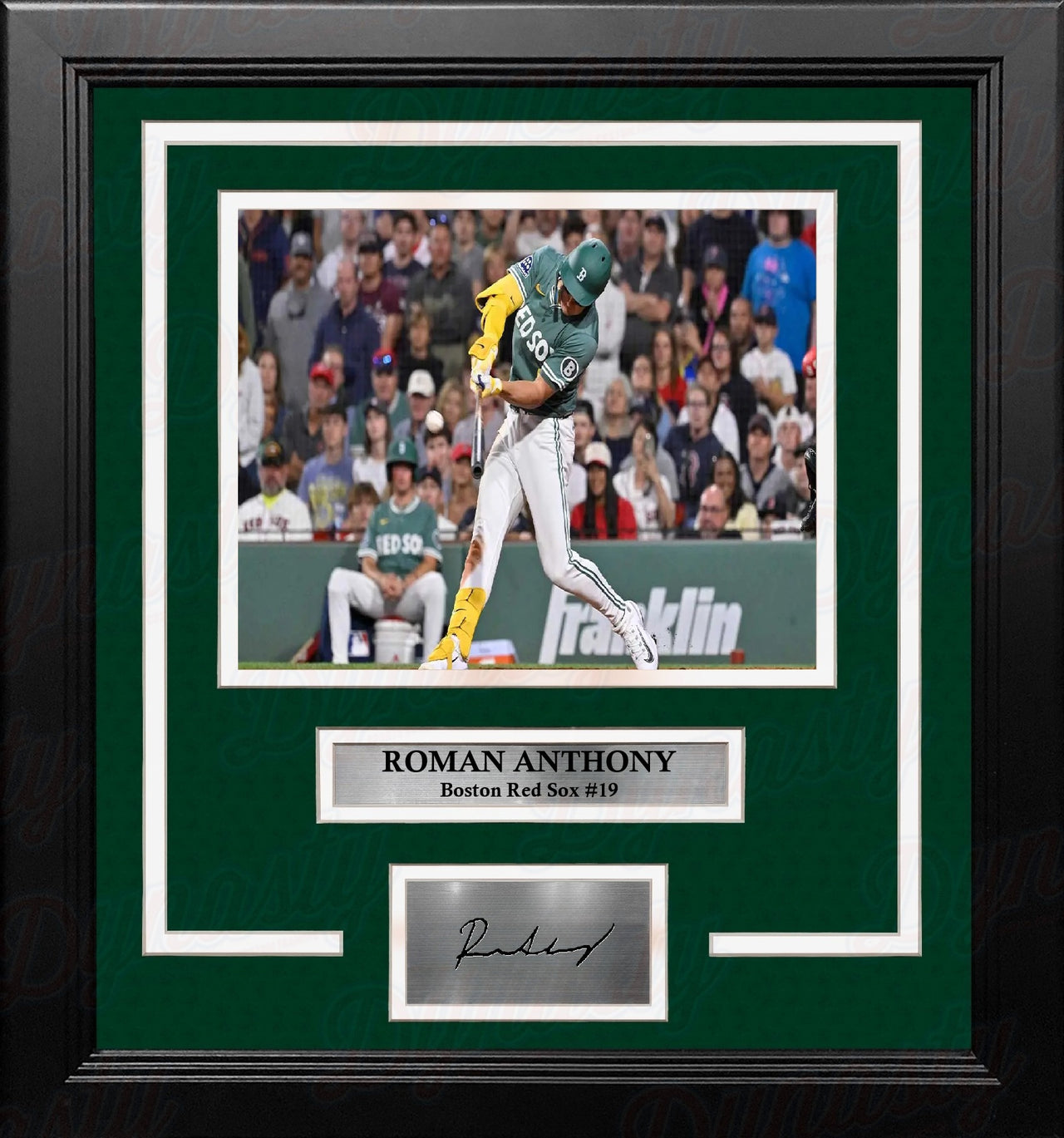 Roman Anthony City Connect Action Boston Red Sox 8" x 10" Framed Photo with Engraved Autograph