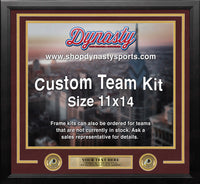 Washington Redskins Custom NFL Football 11x14 Picture Frame Kit (Multiple Colors)