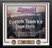 Washington Redskins Custom NFL Football 11x14 Picture Frame Kit (Multiple Colors)
