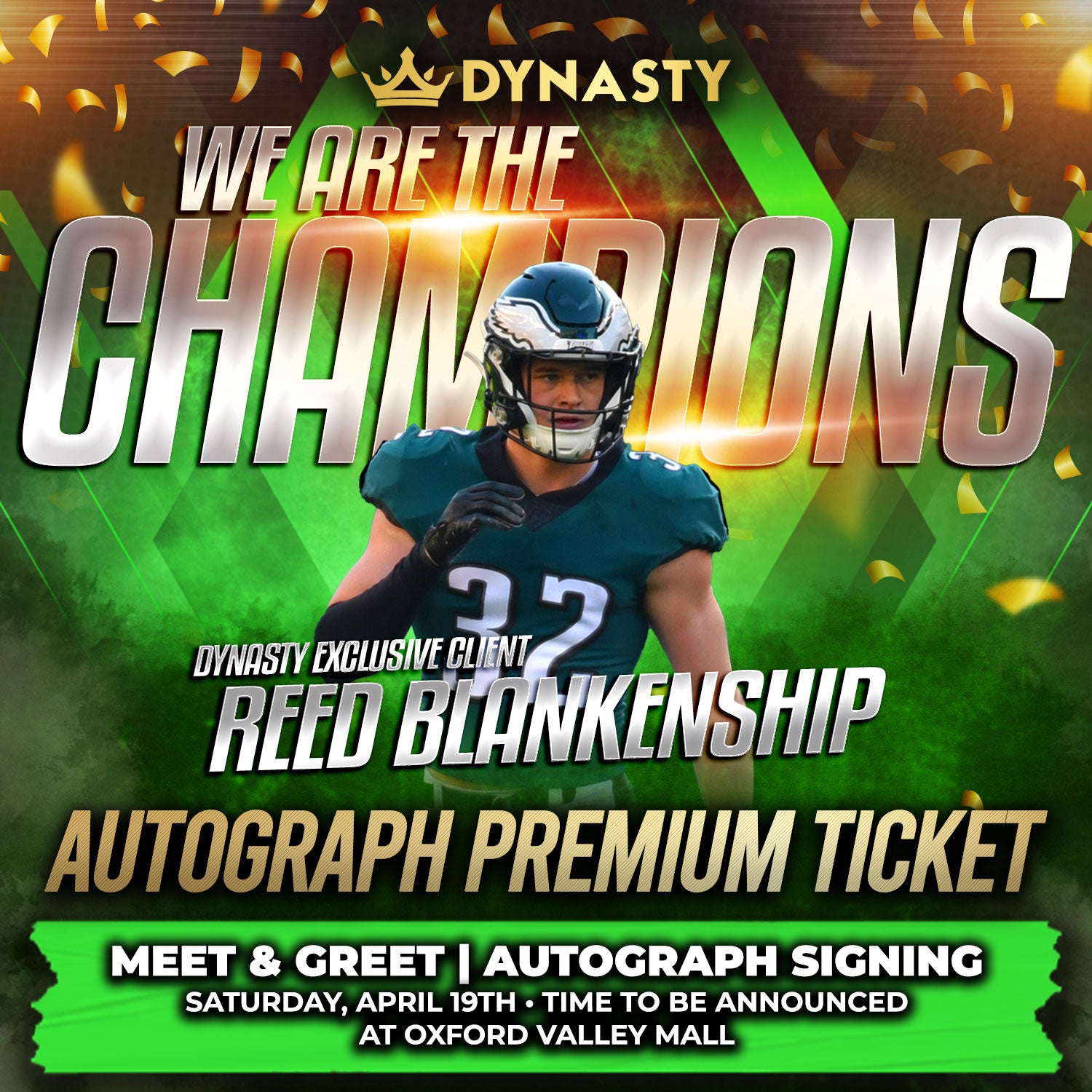 Reed Blankenship World Champions Experience Tickets