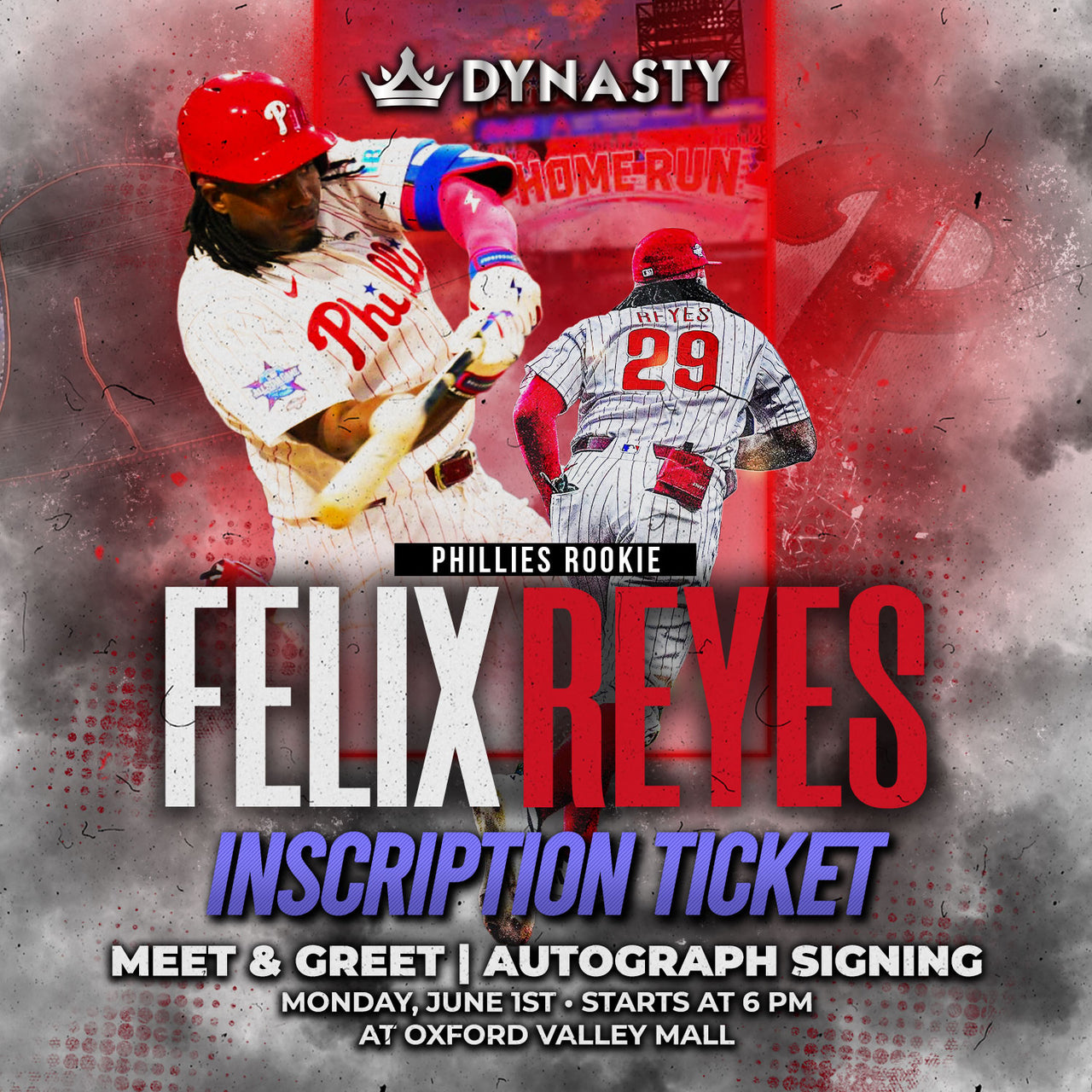 Felix Reyes Inscription Ticket (Add-On)