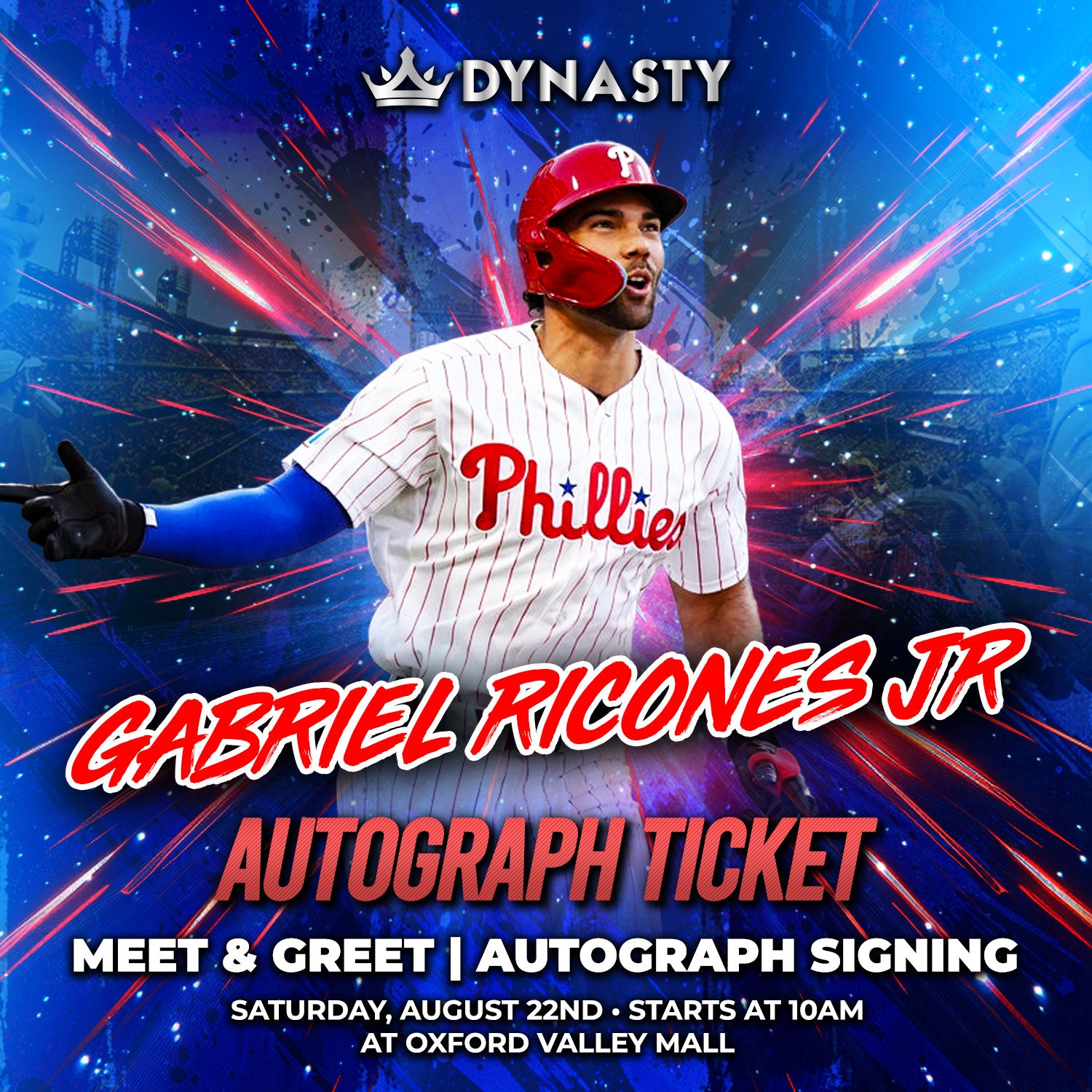 Gabriel Ricones Jr Philadelphia Phillies Experience Tickets