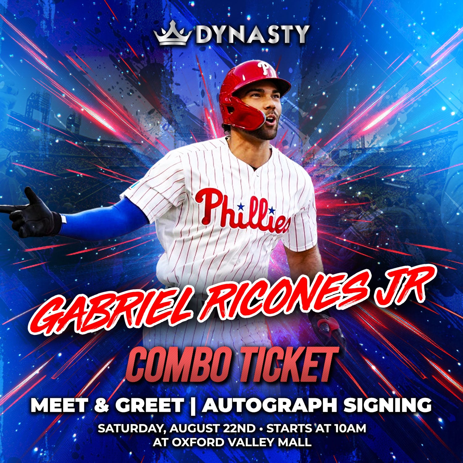 Gabriel Ricones Jr Philadelphia Phillies Experience Tickets