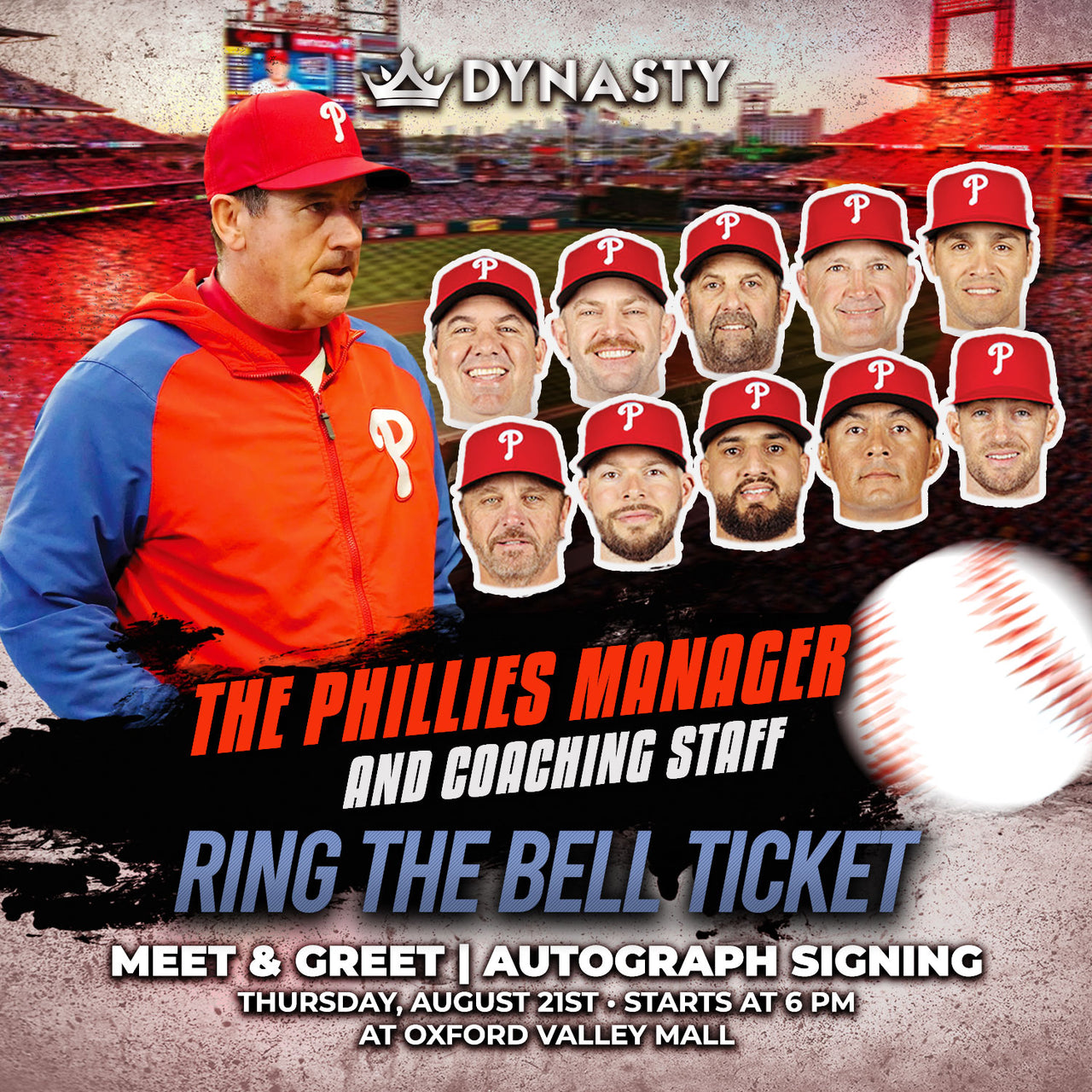 Philadelphia Phillies Meet The Coaches Experience Tickets