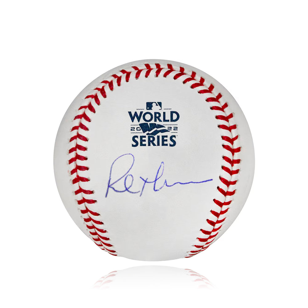 Rob Thomson Philadelphia Phillies Autographed 2022 World Series Official Major League Baseball