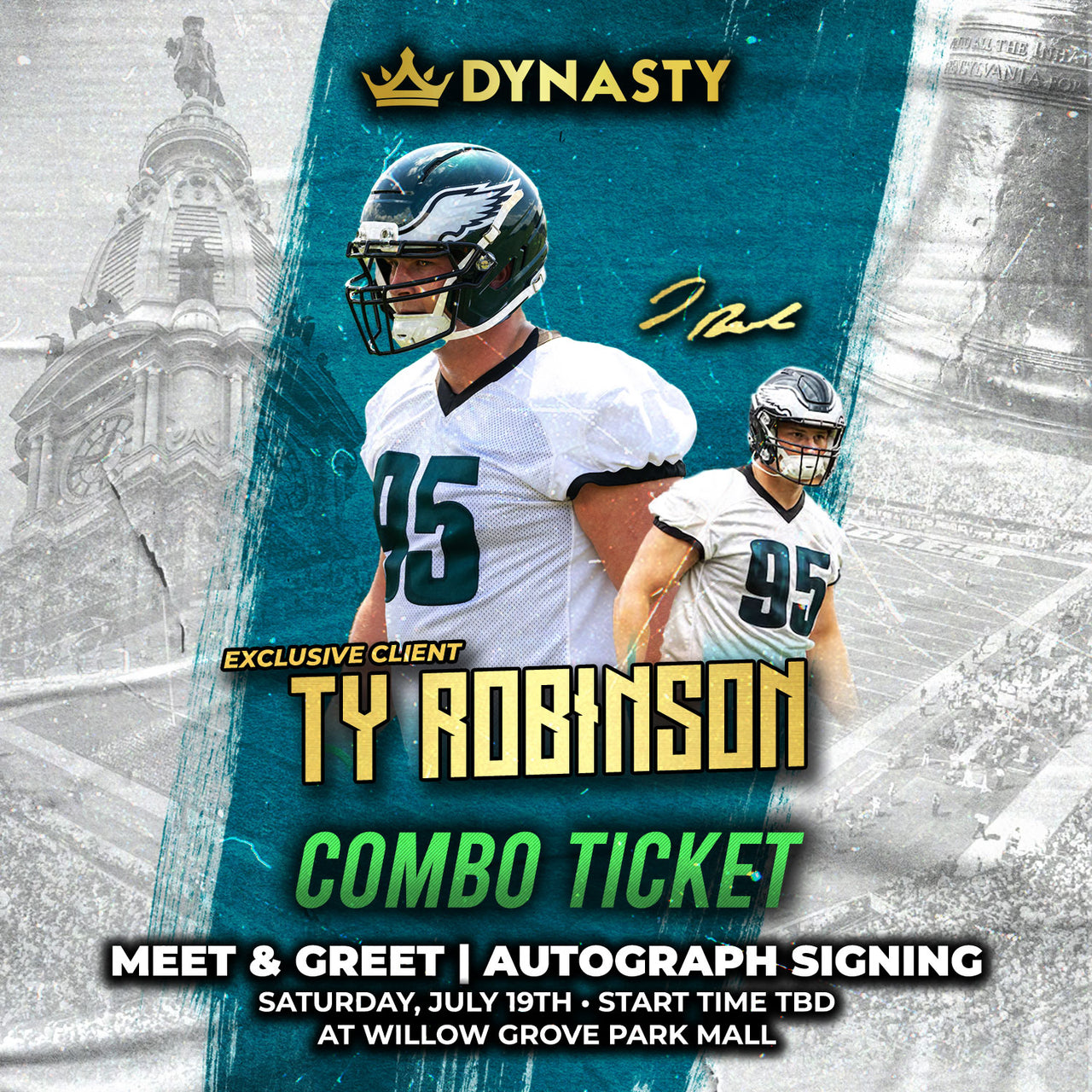 Ty Robinson Rookie Experience Tickets
