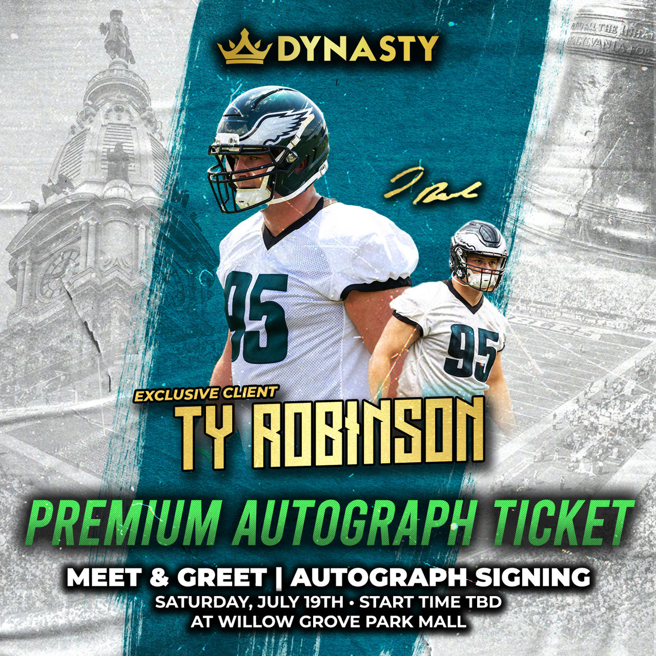 Ty Robinson Rookie Experience Tickets