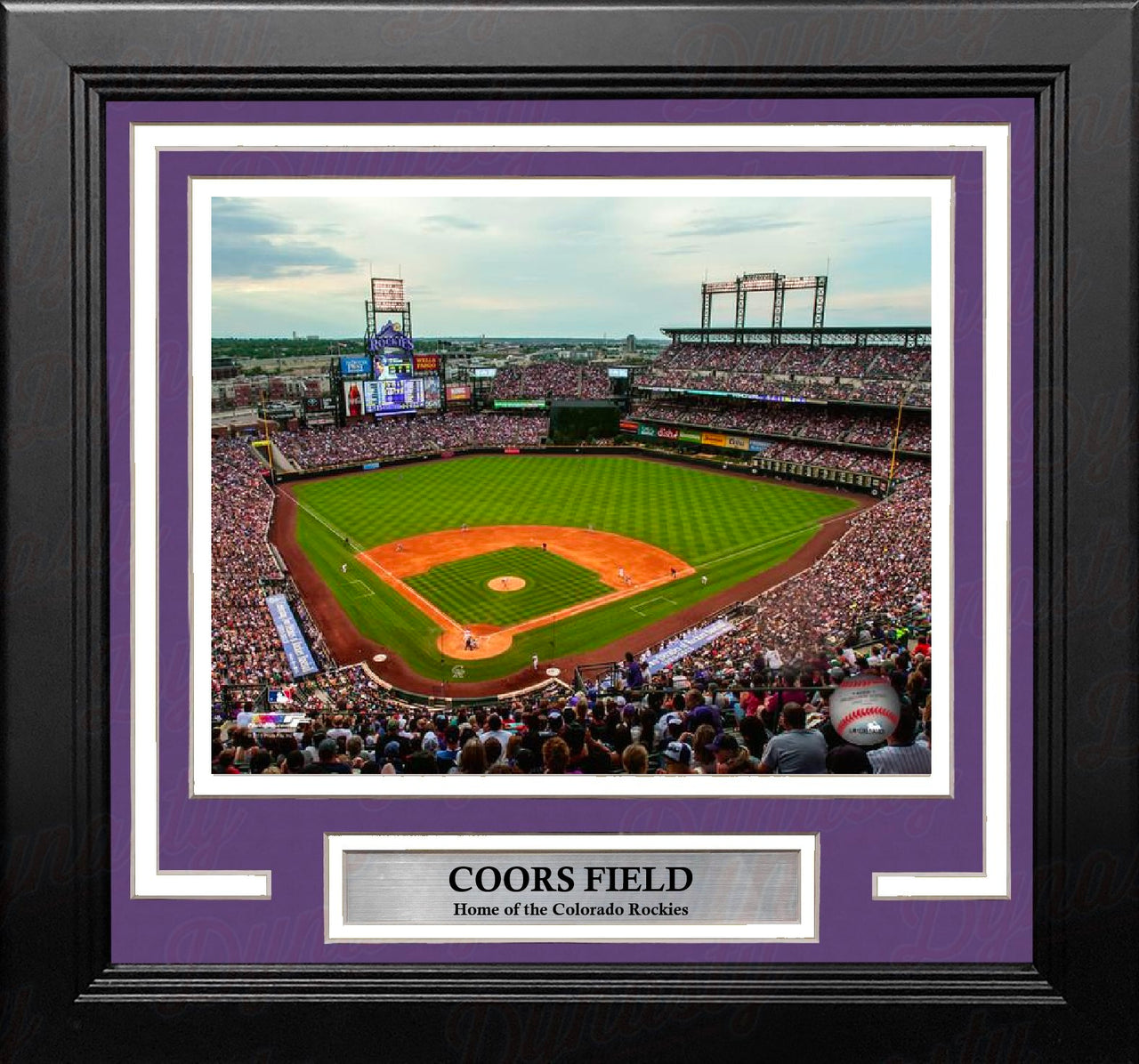 Colorado Rockies Coors Field 8" x 10" Framed Baseball Stadium Photo