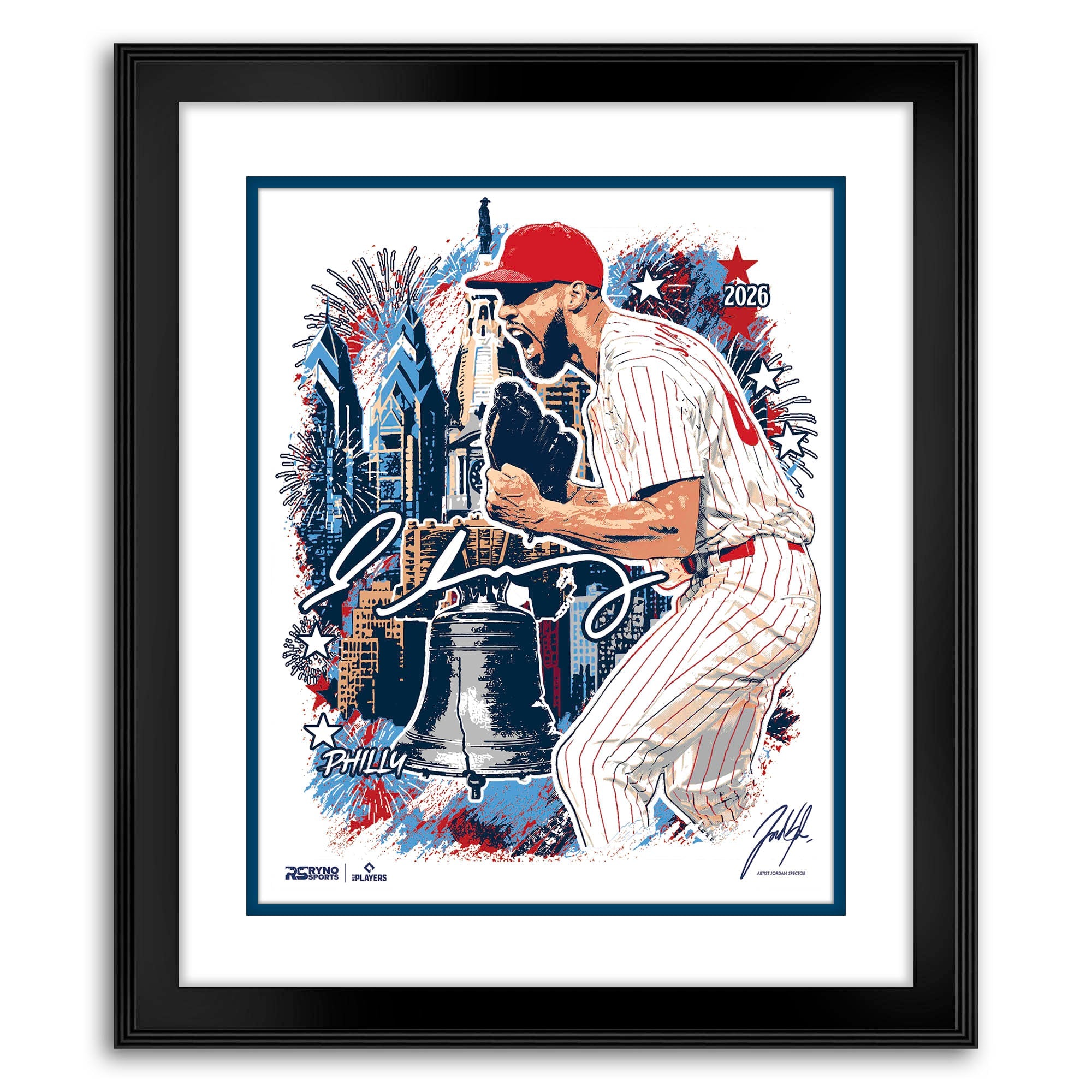 MLB Players All Star Collaboration - Cristopher Sánchez - Exclusive Print