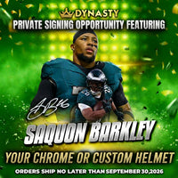 Saquon Barkley Pre-Sale Opportunity | YOUR ITEM - Dynasty Sports & Framing 