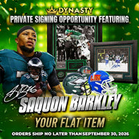 Saquon Barkley Pre-Sale Opportunity | YOUR ITEM - Dynasty Sports & Framing 
