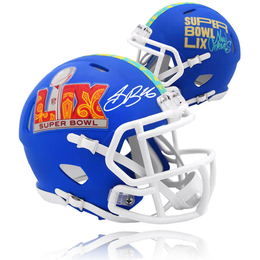 Saquon Barkley Super Bowl LIX Philadelphia Eagles Autographed Mini-Helmet | Pre-Sale Opportunity