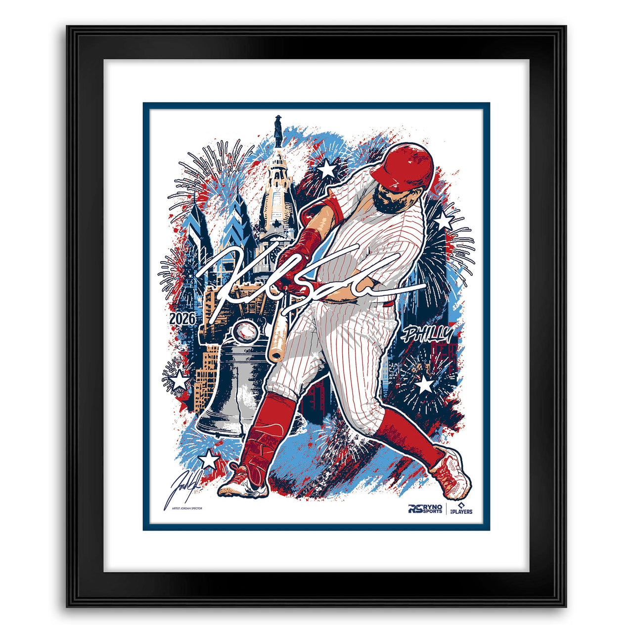 MLB Players All Star Collaboration - Kyle Schwarber - Exclusive Print