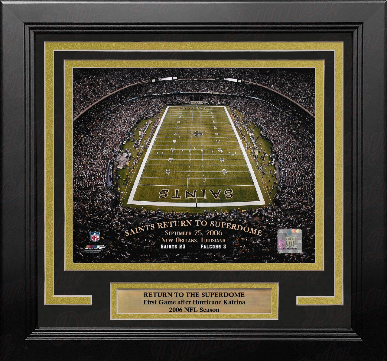 New Orleans Saints Return to the Superdome 8" x 10" Framed Football Stadium Photo