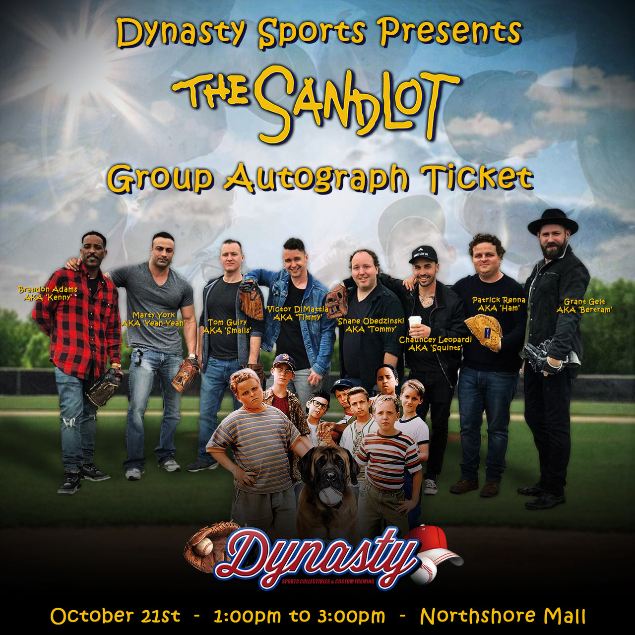 "The Sandlot" 30th Reunion Experience Tickets (Group Package)