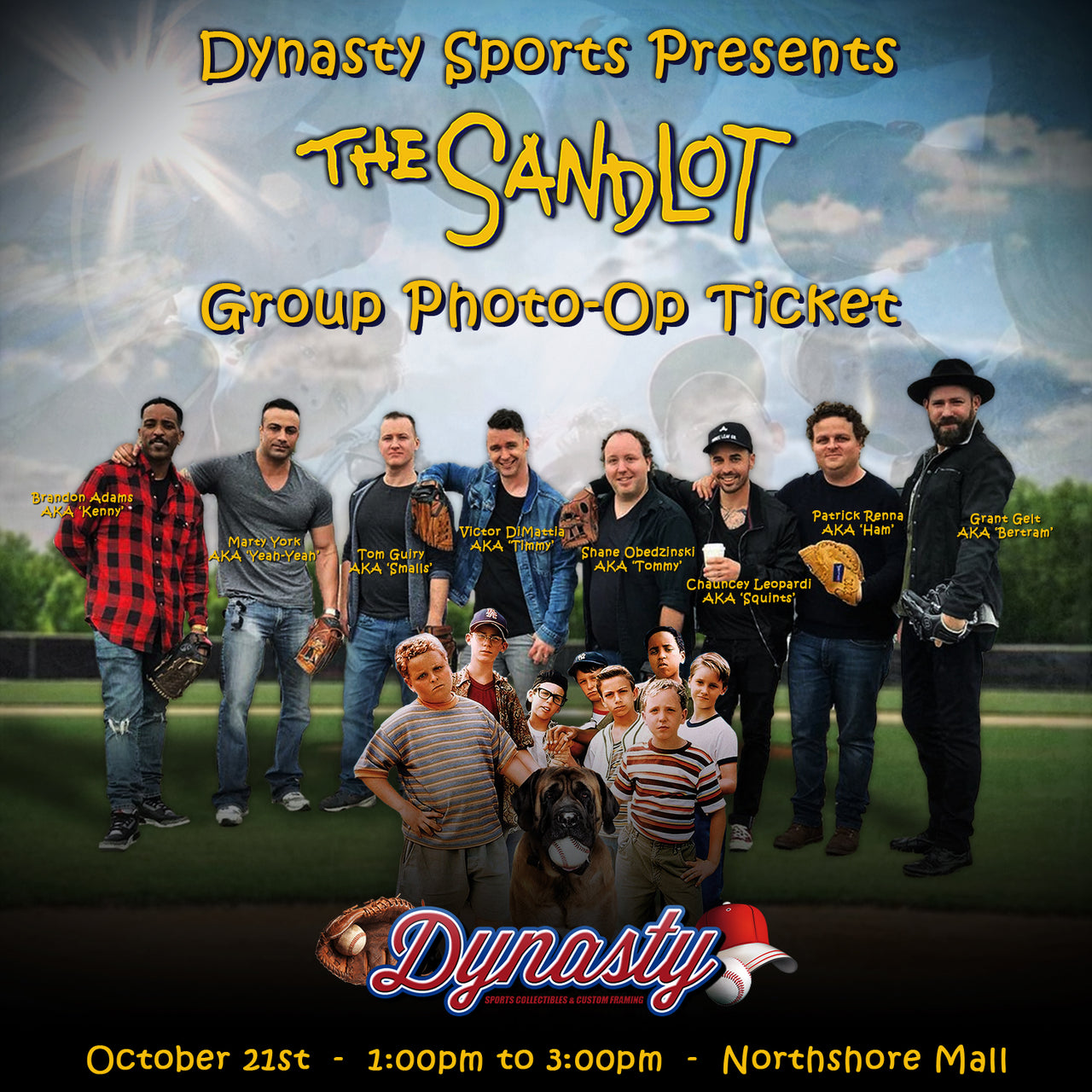 "The Sandlot" 30th Reunion Experience Tickets (Group Package)