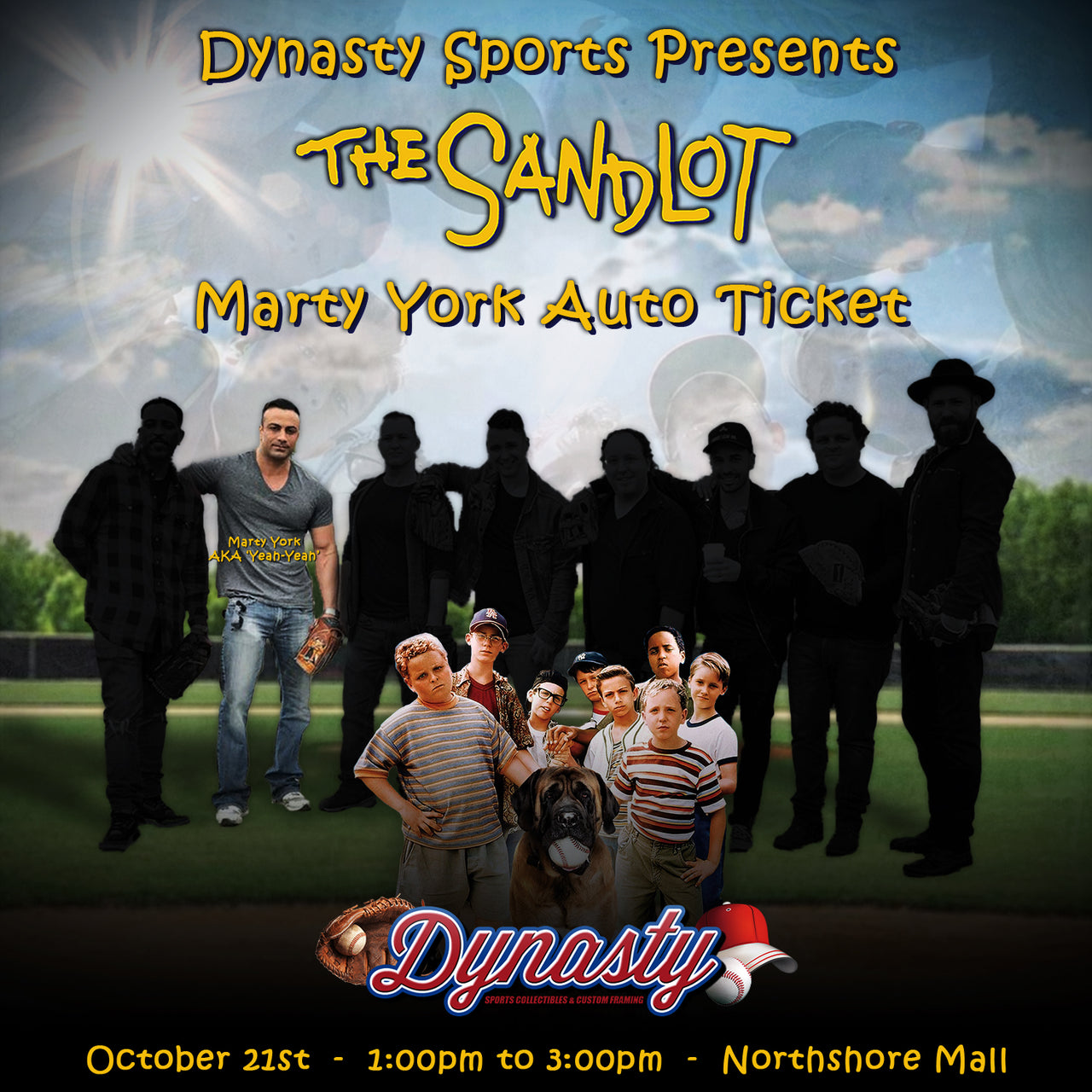 "The Sandlot" 30th Reunion Experience Tickets (Single Autographs)