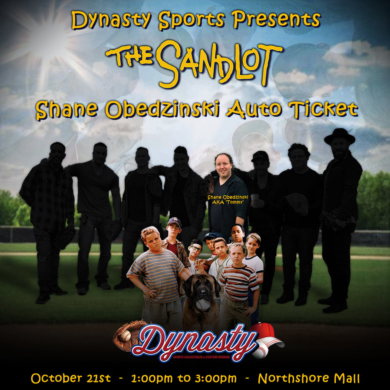"The Sandlot" 30th Reunion Experience Tickets (Single Autographs)