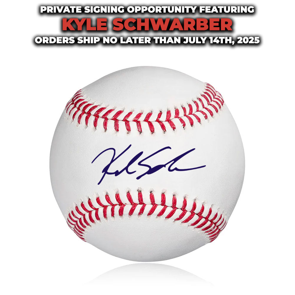 Kyle Schwarber Philadelphia Phillies Autographed Authentic Baseball | Pre-Sale Opportunity
