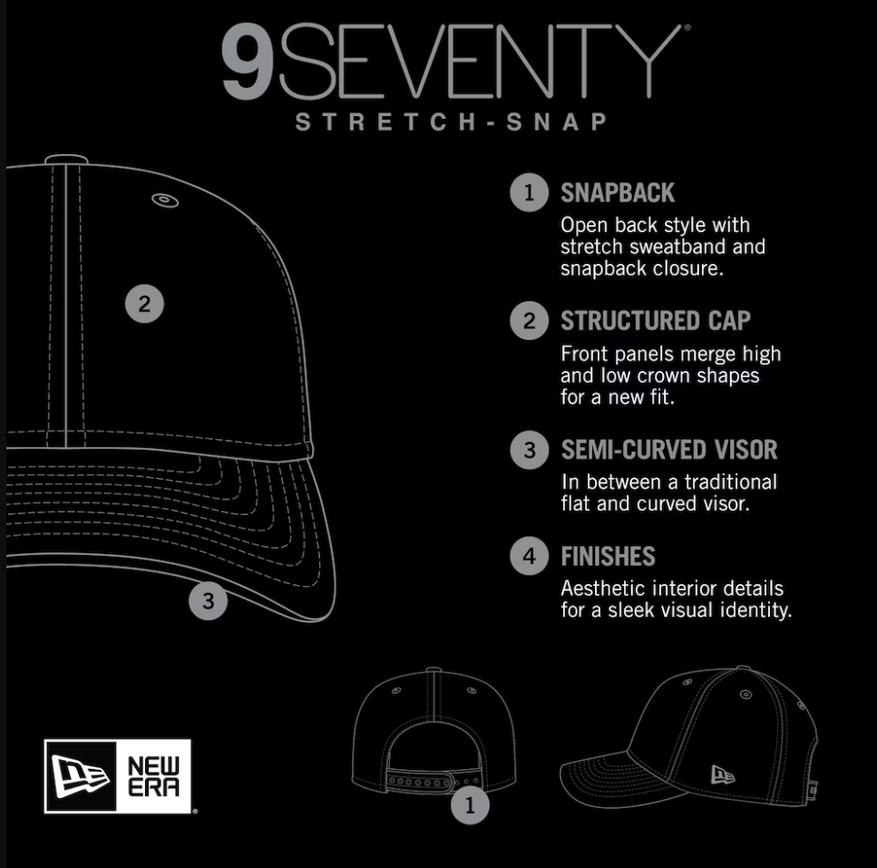 Philadelphia 76ers New Era Team Elevated Patch 9SEVENTY Hat
