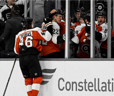 Philadelphia Flyers "The Penalty Box Party" Celebration Photo