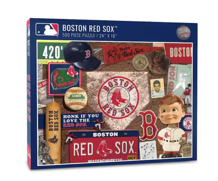 Boston Red Sox 500 Piece Vintage Baseball Puzzle
