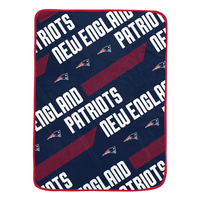 New England Patriots 60” x 72” Super Soft Plush Blanket