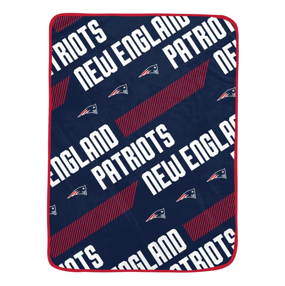 New England Patriots 60” x 72” Super Soft Plush Blanket