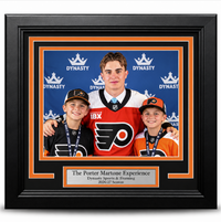 Porter Martone Philadelphia Flyers Official Photo-Op Frame